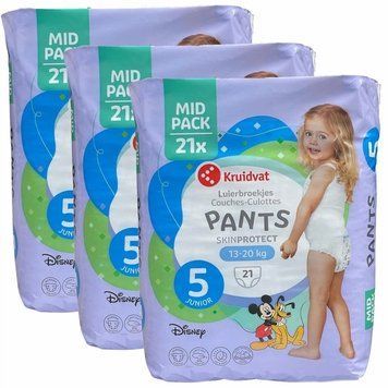 Підгузки - трусики Kruidvat 5 (13-20 кг), 63 шт LS203438 фото