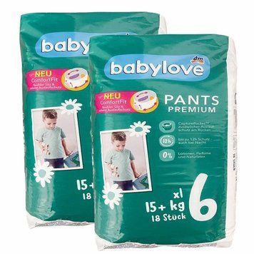 Підгузки-трусики Babylove Premium 6 XL (15+ кг), 36 шт LS204373 фото