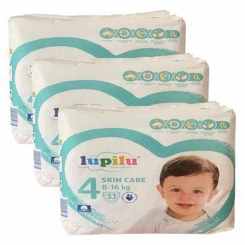 Підгузки Lupilu Skin Care 4 Maxi (8-16 кг), 99 шт LS203121 фото