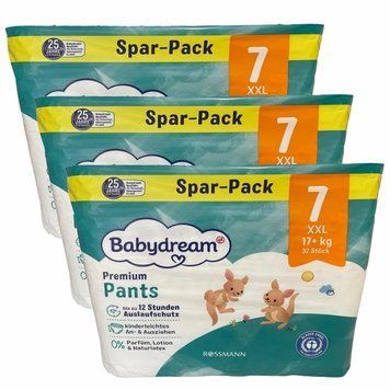 Дитячі підгузки-трусики Babydream Premium 7 XXL (17+ кг), 96 шт LS203441 фото