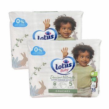 Дитячі підгузники Lotus Baby 5 (12-20 кг), 70 шт LS204121 фото