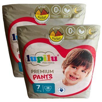 Підгузки-трусики Lupilu Premium 7 (17+ кг) 56 шт LS204559 фото