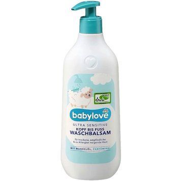 Гель для миття Babylove Ultra Sensitive 500мл LS204479 фото