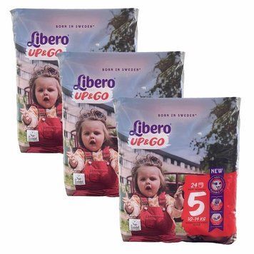 Підгузки-трусики Libero UP & GO 5 Junior (10-14 кг) 72 шт LS202986 фото