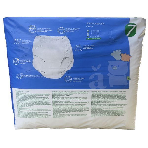 Підгузки-трусики Anglamark Розмір 7, 18+ кг, 32 шт LS204519 фото