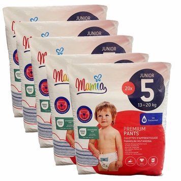 Підгузки-трусики Mamia Premium Junior 5 (13-20 кг), 100 шт LS204036 фото
