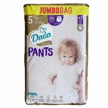 Підгузки-трусики Dada Extra Care 5 (12-18 кг), 68 шт JumboBag LS204376 фото