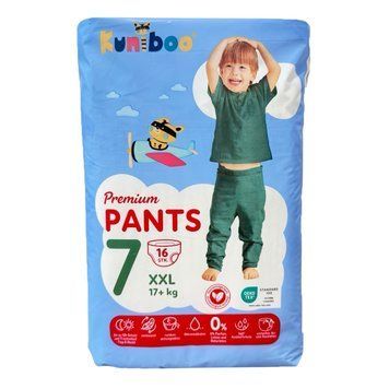 Трусики Kuniboo Premium 7 XXL (17 + кг), 16 шт LS204412 фото