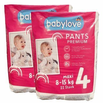 Підгузки-трусики Babylove Premium 4 Maxi (8-15 кг), 44 шт LS202916 фото