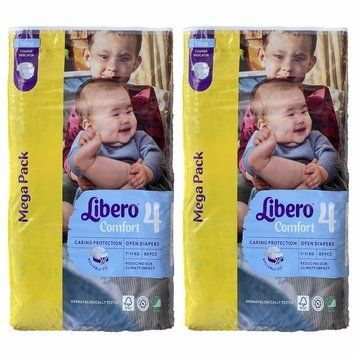 Дитячі підгузники Libero Comfort 4 (7-11 кг), 160 шт LS204273 фото