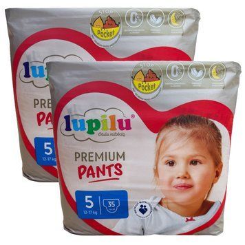 Підгузки-трусики Lupilu Premium 5 (12-17 кг) 70 шт NEW LS204537 фото