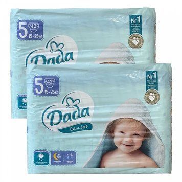 Підгузники Dada Extra Soft 5 junior, Вага 15-25 кг, 84 шт LS203920 фото