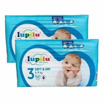 Підгузки Lupilu soft & dry 3 Midi (4-9 кг), 108 шт LS204317 фото