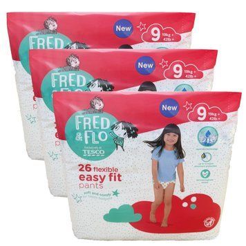 Підгузки - трусики Fred & Flo розмір 9 (19+ кг), 78 шт LS204516 фото