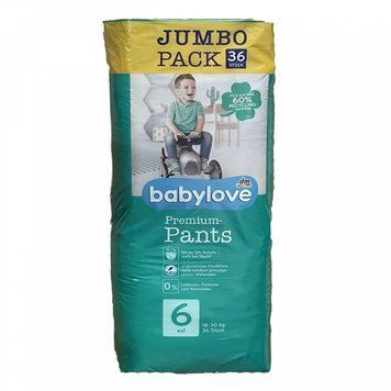 Підгузки-трусики Babylove Premium Розмір 6 xxl JUMBOPACK, 18-30 кг, 36 шт LS203656 фото