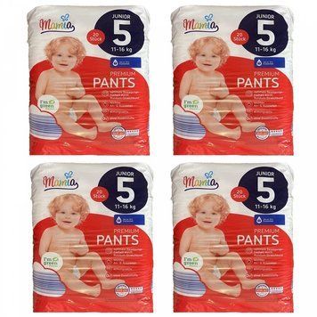 Підгузки-трусики Mamia Premium Pants Junior 5 (11-16 кг) 80 шт LS204147 фото