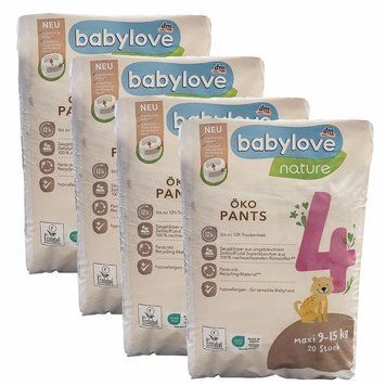 Підгузки-трусики Babylove 4 maxi (9-15 кг), 80 шт LS203977 фото