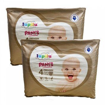 Підгузники - трусики Lupilu Pantsy Premium Jumbo Bag Розмір 4 Maxi, 8-15 кг, 78 шт LS203429 фото