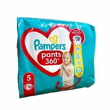 Дитячі підгузники-трусики PAMPERS Pants 5 (12-17 кг) 28 шт LS203790 фото