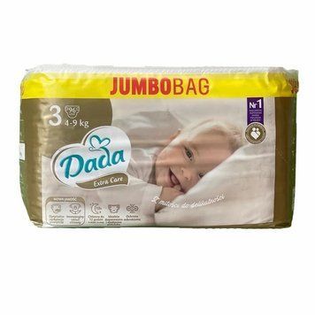 Підгузки Dada Extra Care Jumbo Bag Розмір 3 , 4-9 кг, 96 шт LS204286 фото