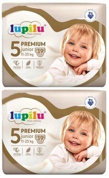 Підгузники Lupilu Premium Junior Розмір 5, Вага 11-23 кг, 78 шт LS203038 фото