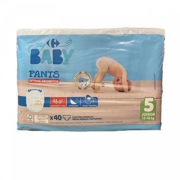 Підгузки-трусики My Baby Junior 5 (12-18 кг) 40 шт LS203948 фото