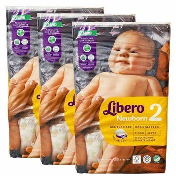 Підгузки Libero Newborn 2 (3-6 кг), 204 шт LS203294 фото