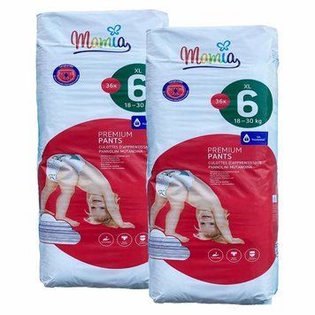 Підгузки-трусики Mamia Premium Pants XL 6 (18-30 кг) 72 шт LS204126 фото