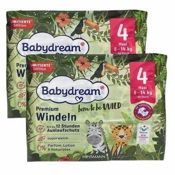 Підгузки Babydream Premium 4 Maxi (8-14 кг), 80 шт LS204305 фото
