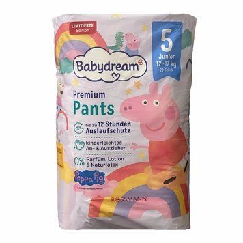 Підгузки-трусики Babydream Premium 5 Junior (12-17 кг), 20 шт LS204150 фото