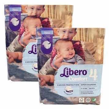 Підгузники Libero Comfort 4 (7-11 кг) 52 шт LS203665 фото