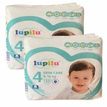 Підгузки Lupilu Skin Care 4 Maxi (8-16 кг), 66 шт LS203284 фото