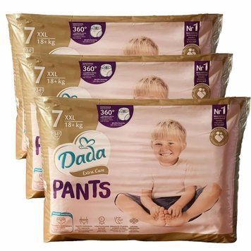 Підгузки-трусики Dada Extra Care 7 XXL (18+ кг), 102 шт LS203137 фото