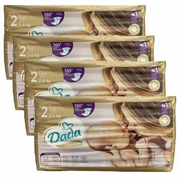 Підгузники Dada Extra Care 2 (3-6 кг) 176 шт LS203525 фото