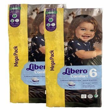 Дитячі підгузники Libero Comfort 6 (13-20 кг), 136 шт LS203747 фото