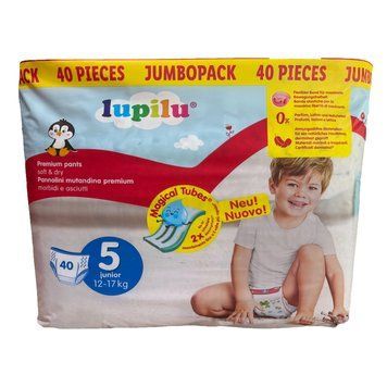 Підгузки-трусики Lupilu Soft Dry 5 (12-17 кг) 40 шт LS204533 фото