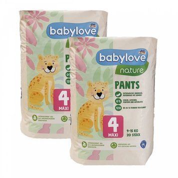 Підгузки-трусики Babylove Nature Pants 4 (9-15 кг) 40 шт LS203853 фото