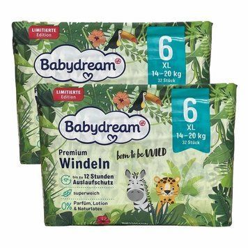 Підгузки Babydream Premium 6 (14-20 кг), 64 шт LS204336 фото