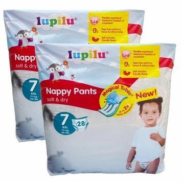 Підгузки - трусики Lupilu soft & dry 7 (17+ кг), 56 шт LS203254 фото