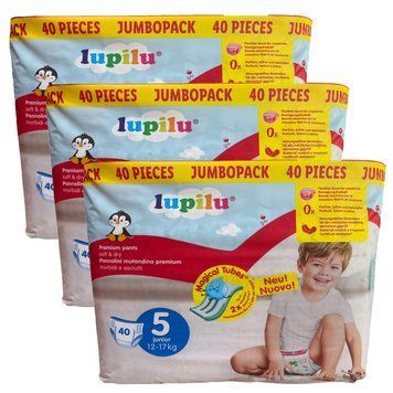 Підгузки-трусики Lupilu Soft Dry 5 (12-17 кг) 120 шт LS204535 фото