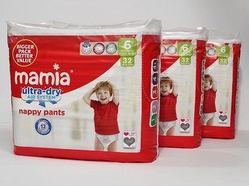 Підгузки-Трусики Mamia Розмір 6, Вага 16+ кг, 96 шт LS204224 фото
