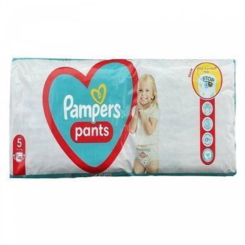 Підгузники-трусики PAMPERS Pants 5 Junior (12-17 кг) 48 шт LS203882 фото