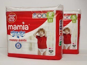 Підгузки-Трусики Mamia Розмір 6, Вага 16+ кг, 64 шт LS204157 фото