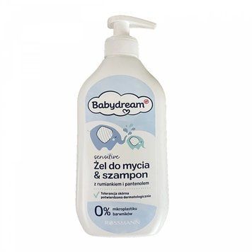Babydream дитячий гель та шампунь для купання, 500 мл LS203622 фото
